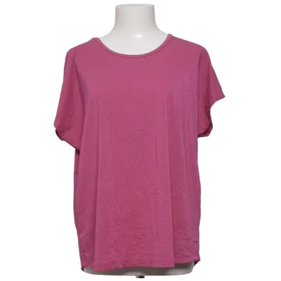 T-shirt (Pink) from Love Forever Elastane, Metallic fiber, Viscose