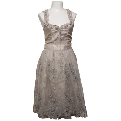 Dirndl (Beige) von Edel Heiss Baumwolle, Polyester