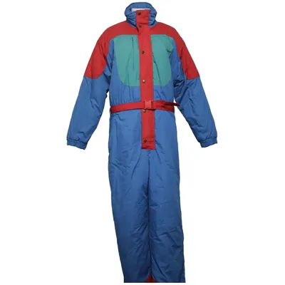 Overall (Blue, Red, Green) Cotton, Polyester