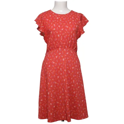Robe (Rouge, Multicolore) de Ellos Élasthane, Polyester