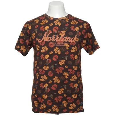 T-shirt (Brun, Flerfärgad) från Sqrtn Company Bomull