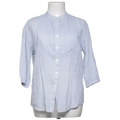 Blouse (Bleu, Blanc) de Halens Coton