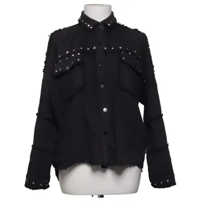 Veste en jean (Noir) de Zara Woman Coton