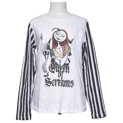 Baseball T-shirt (White, Black, Multicolored) from Disney Cotton