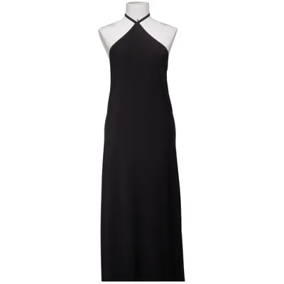 Maxi jurk (Zwart) van Lulus Elastaan, Polyamide