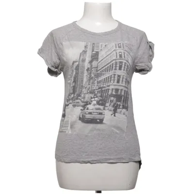 T-shirt (Gray) from Brave Soul Cotton, Viscose