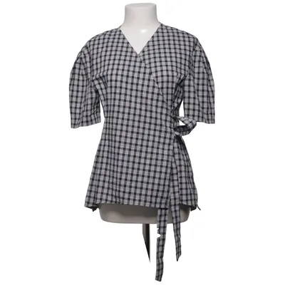 Slå-om top (Blå, Hvid) fra Mixxo Bomuld, Polyester