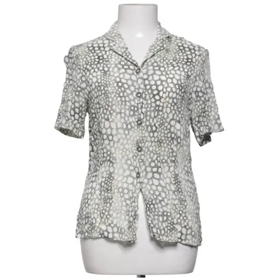 Chemise à manches courtes (Blanc, Jaune, Noir) de Gläser Viscose