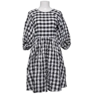 Klänning (Svart, Vit) från Gina Tricot Bomull, Polyester