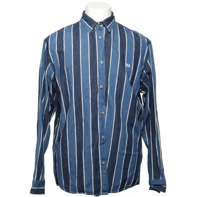 Skjorta (Blå, Vit) från Rotation Bomull