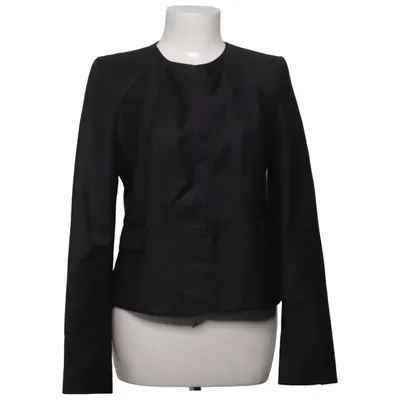 Blazer (Zwart) van Ipekyol Acetaat, Elastaan, Polyamide, Wol