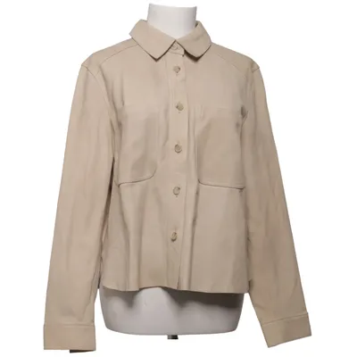 Överskjorta (Beige) från Soaked in Luxury Skinn