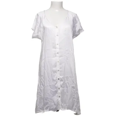 Robe (Blanc) de Fira Coton, Soie