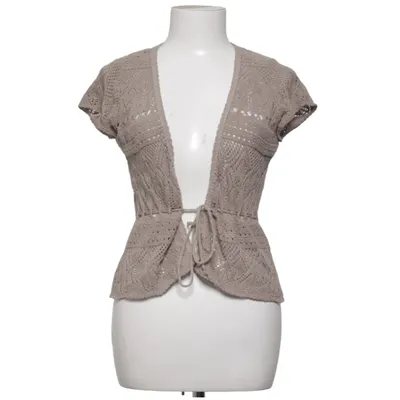 Wrap cardigan (Beige) from Todayswoman Acrylic, Cotton