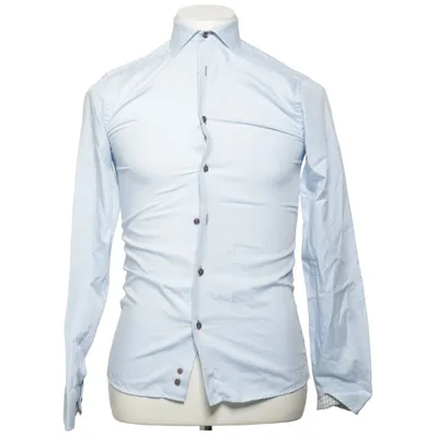 Shirt (Blue) from Oscar of Sweden Cotton