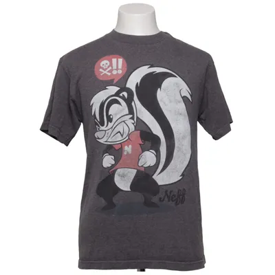 T-shirt (Gris) de Neff Coton, Polyester