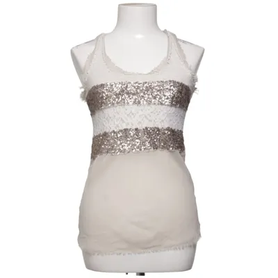 Tank Top (Beige) from Amélie & Amélie Cotton, Silk