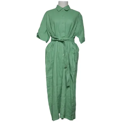 Shirt dress (Green) from COS Linen