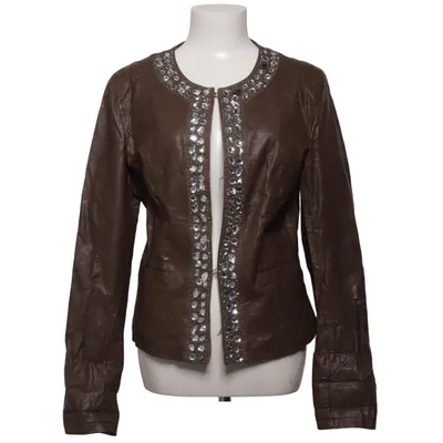 Jacke (Braun) von Orice Style Polyester, Polyurethan