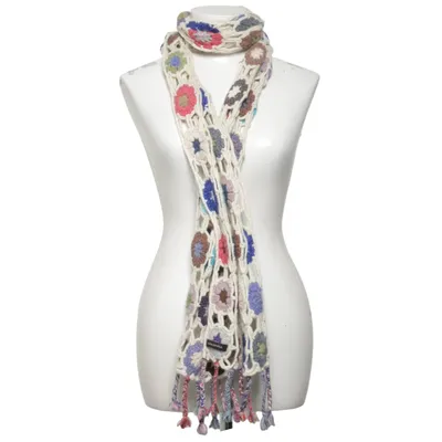 Sjaal (Beige, Meerkleurig) van Mypashmina Kasjmier