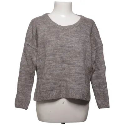 Strickpullover (Grau) von Line of Oslo Angora, Kaschmir, Baumwolle, Polyamid, Viskose, Wolle