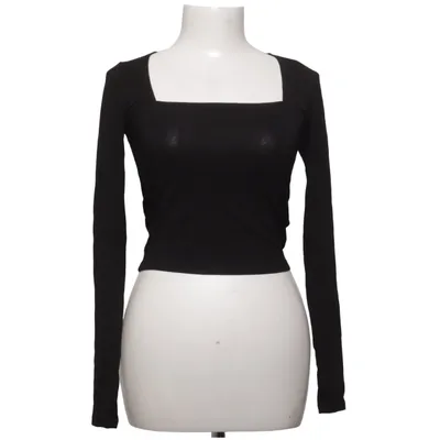 Long sleeve T-shirt (Black) from Daisy Grace Elastane, Viscose