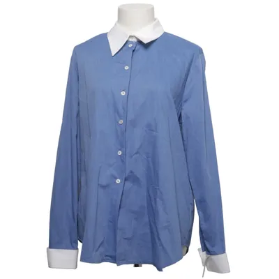 Skjorta (Blå, Vit) från Dawn Bomull, Polyester
