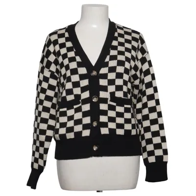 Cardigan (Zwart, Wit) van Selected Katoen