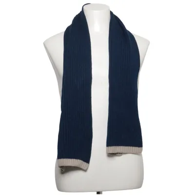 Scarf (Blue, Beige) from Pepsi Wool