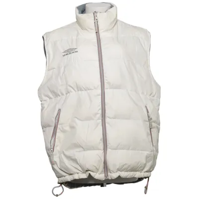 Bodywarmer (Wit, Grijs) van Umbro Dons, Veer, Polyamide, Polyester