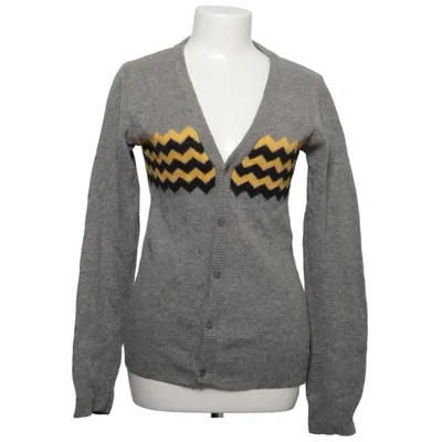 Cardigan (Gray, Yellow, Black) from Resteröds Polyamide, Wool