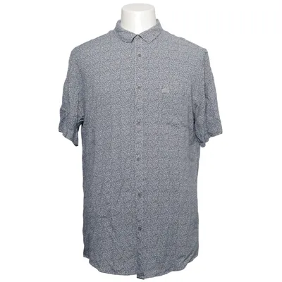 Chemise à manches courtes (Bleu, Blanc) de Industrie Viscose