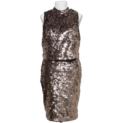 Cocktailjurk (Bruin, Zwart, Zilver) van H&M Polyester