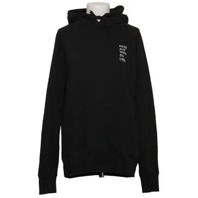 Capuchon sweater (Zwart) van Noah Organisch katoen, Gerecycled polyester