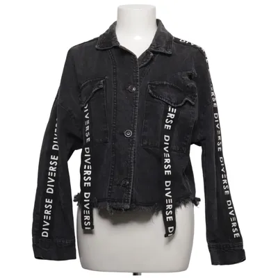 Veste en jean (Gris) de Bershka Coton