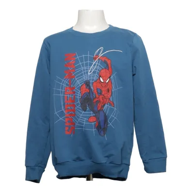 Collegetröja (Blå, Röd) från Marvel Bomull, Polyester