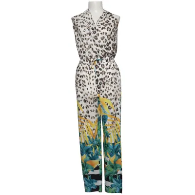 Byxdress (Vit, Flerfärgad) från My Muse Polyester