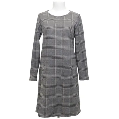 Robe (Gris, Beige) de Klaus Dilkrath Élasthane, Polyester, Viscose