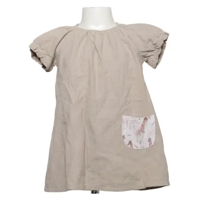 Jurk (Beige) van Fuchs & Kiwi Katoen, Elastaan, Linnen