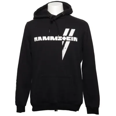 Huvtröja (Svart) från Rammstein Bomull, Polyester