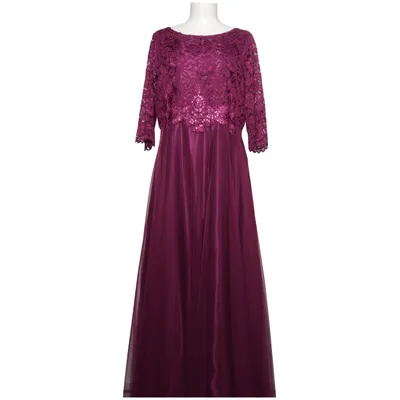 Evening gown (Purple) from Vera Mont Cotton, Polyamide, Polyester, Viscose