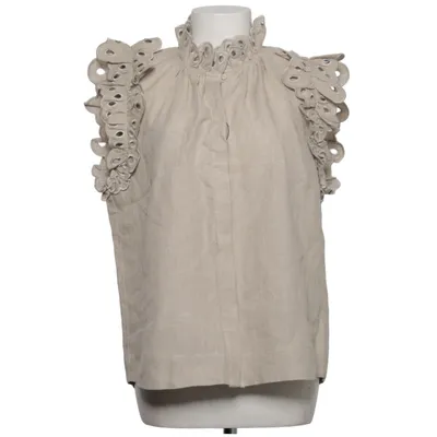 Top (Beige) von Copenhagen Muse Leinen
