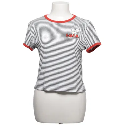 T-shirt (Vit, Svart, Röd) från Divided by H&M Bomull