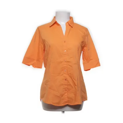 Korte mouwen shirt (Oranje) van More & More Katoen, Elastaan, Polyamide