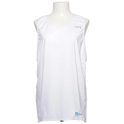 Sports tank top (White) from TYR Elastane, Polyester