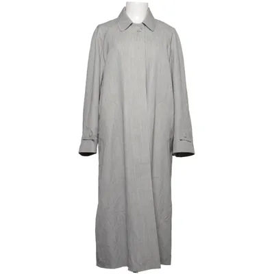 Trenchcoat (Grå) från Fougstedts Polyester, Viskos, Ull