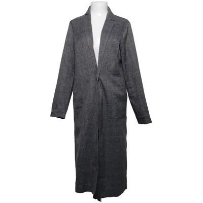 Cardigan (Dark Check Long Jacket) from Rut & Circle Polyester