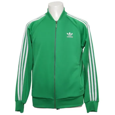 Veste de sport (Vert, Blanc) de Adidas Originals Coton, Polyester