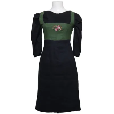 Dirndl (Grön, Grå) från Qoss Kupro, Elastan, Linne, Viskos