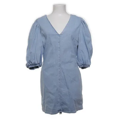 Denim jurk (Blauw) van Zara Elastaan